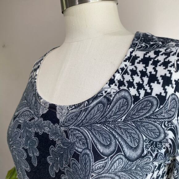 Cache Scoop Neck Long Sleeve Lightweight Sweater Size M - Picture 3 of 12